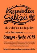Le flyer Camp-Galo 2019